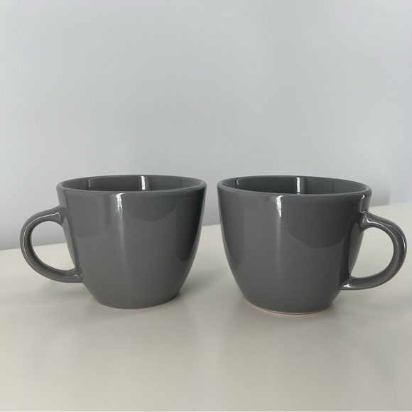 Project 62 Solid Gray Stoneware 12oz Oversized Mug Set of 2 - Picture 1 of 5